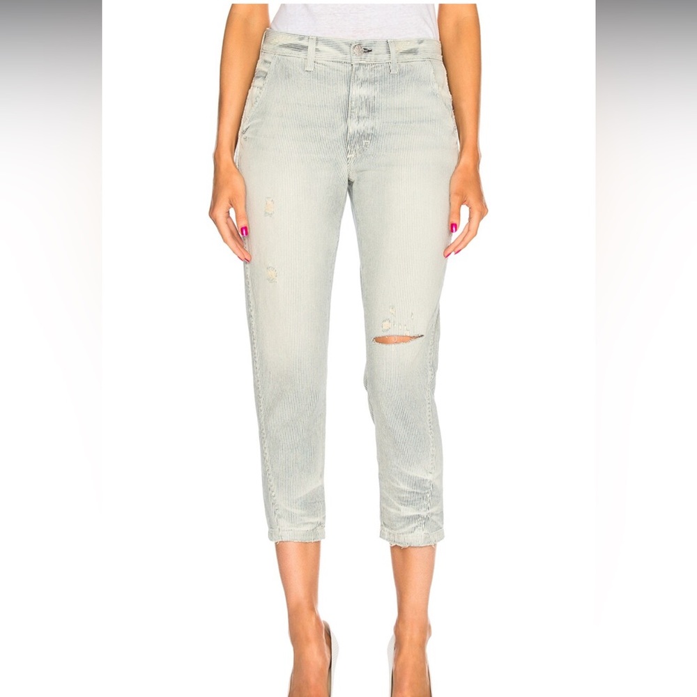 AMO Striped Slouch Trouser 26